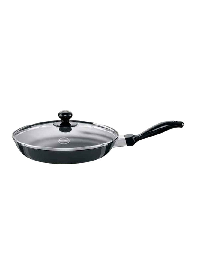 Futura Nonstick Frying Pan With Glass Lid Black 11.4x31.6x23.3cm - pnsku/N46293726A/45/_/1739788816/084dc15a-79f5-401f-ab97-bcf41e798203