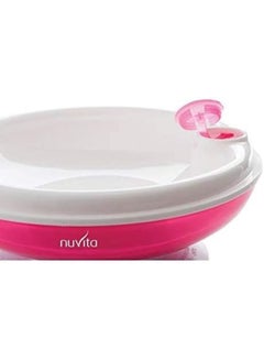 Nuvita Warm Plate With Suction Cup - Pink  - Image 3