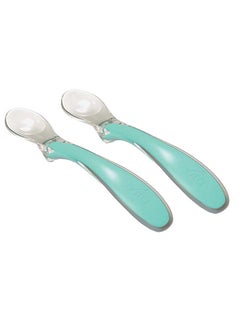 Nuvita 2-Piece Easy Eating Spoons Set - Assorted  - Image 1