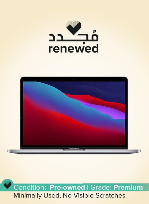 Renewed - MacBook Pro (2020) Laptop With 13-Inch Full HD Display, Apple M1 Processor/Quad Core/8GB RAM/256GB SSD/macOS Space Grey