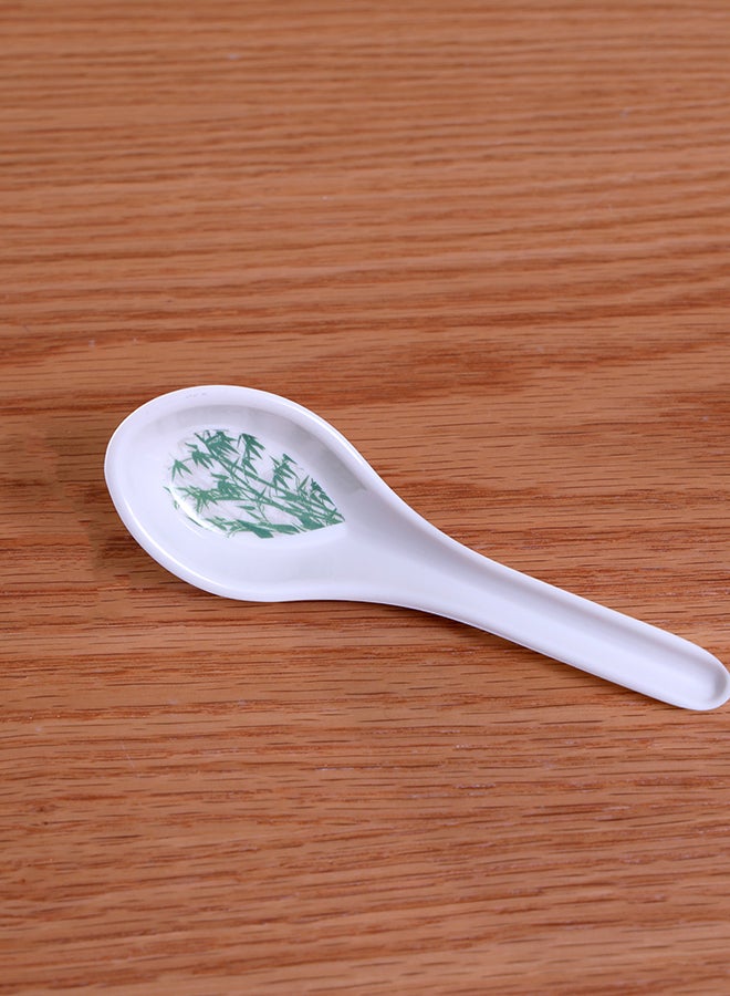 Royalford - Soup Spoon Premium Quality Melamine Serveware 13.5Cm Multicolor - Image 1