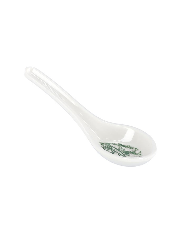 Royalford - Soup Spoon Premium Quality Melamine Serveware 13.5Cm Multicolor - Image 1