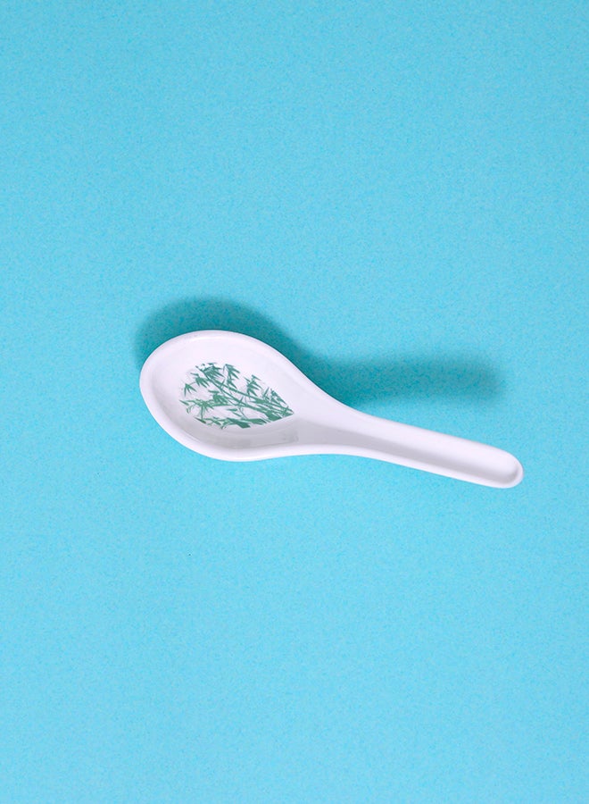 Royalford - Soup Spoon Premium Quality Melamine Serveware 13.5Cm Multicolor - Image 1