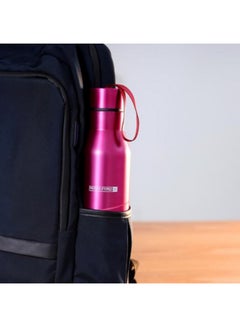 Royalford Double Wall Stainless Steel Vacuum Bottle Pink 7.7x31.4x5.5cm  - Image 4