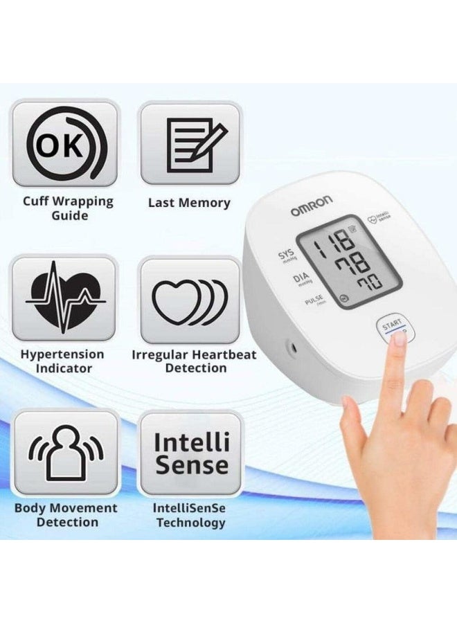 Omron M1 Basic Automatic Upper Arm Blood Pressure Monitor - Image 3