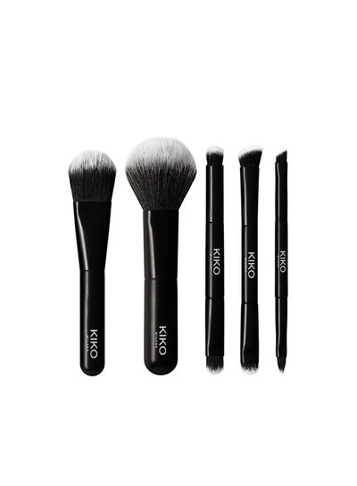 KIKO MILANO Travel Brush Set Black