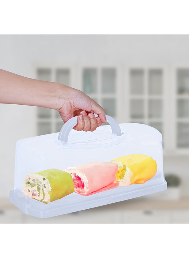 Feelings Bread Storage Box White 36x16x13cm  - Image 1