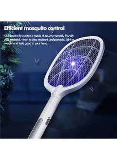 2 In1 USB Rechargeable Electric Swatter White 54x5x22cm - pnsku/N46435754A/45/_/1732700125/0311e6e1-6c2b-4fb9-8c79-cccc7366e6c1