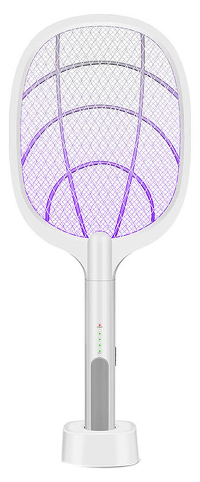 2 In1 USB Rechargeable Electric Swatter Multicolour 54x5x22cm - Image 1
