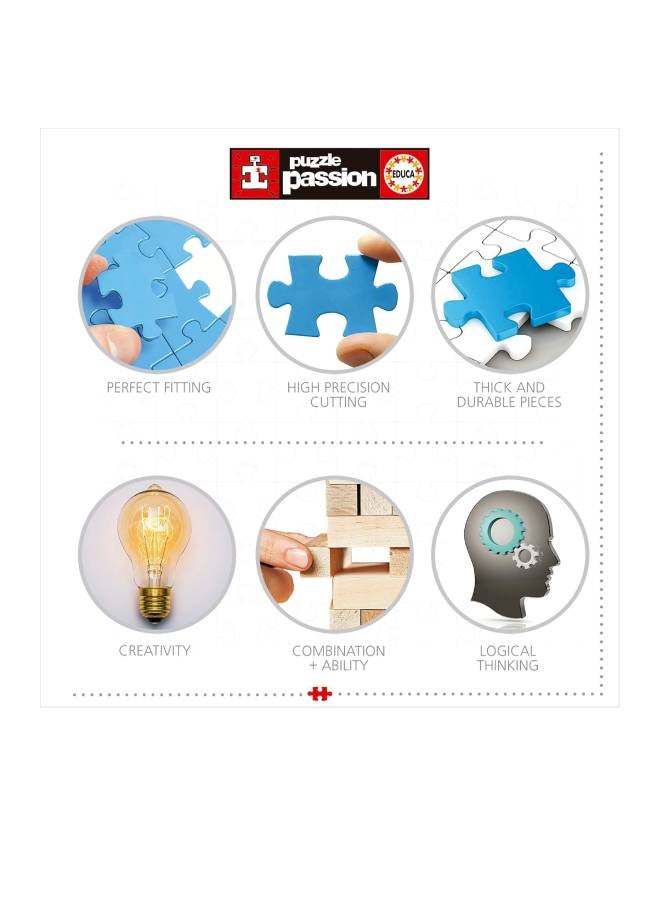 ايديوسا مجموعة أحجية تركيب غروب الشمس في باريس من 3000 قطعة 120x85سم - Image 4