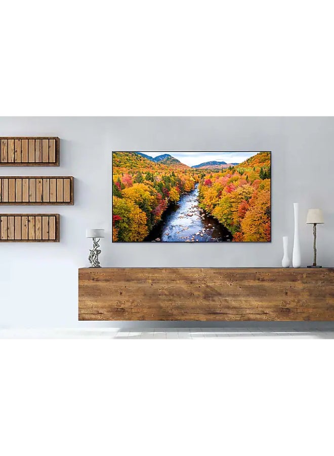 Samsung - 55-Inch Crystal UHD LED OS 4K Flat Smart TV UA55AU7000UXEG Titan Grey - Image 1