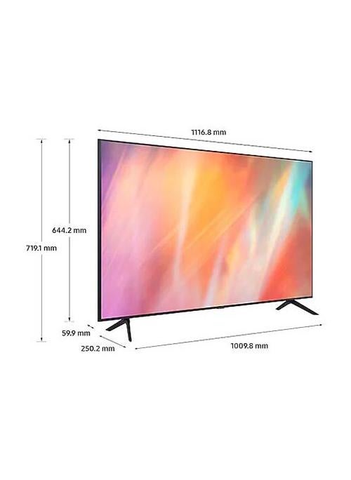 Samsung 50-Inch Crystal UHD Crystal Processor 4K Flat Smart TV UA50AU7000UXEG Titan Grey - Image 5
