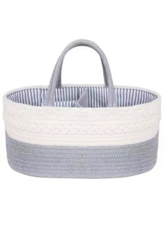 Cotton Rope Diaper Caddy - Grey - pnsku/N46515432A/45/_/1706588777/29711032-45bd-4626-8a48-f668b1ff868d