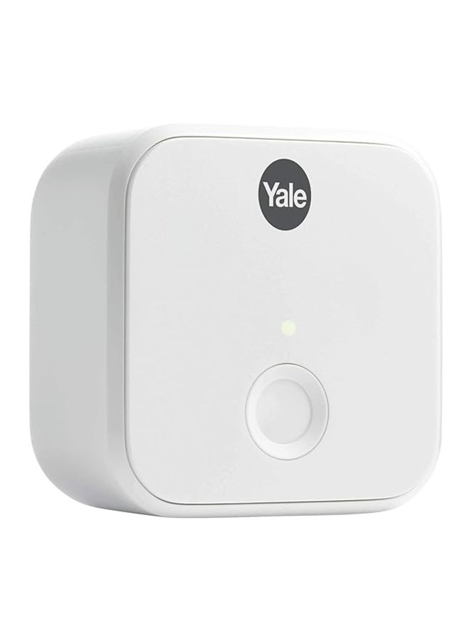 Yale - 05/401G00/WH Connect Wi-Fi Bridge Remote Access Voice Assistant Integration For your Smart Lock White 6x6x6cm - Image 1