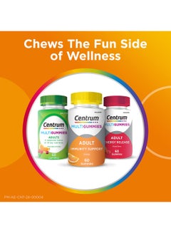 Centrum Immunity Support Orange Supplement 60 Gummies  - Image 5