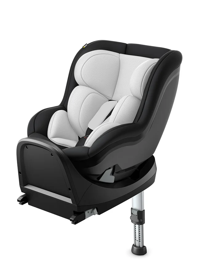 hauck Ipro Kids Set Car Seats, Plus Base, Isize, Rear - Facing From 40 - 105Cm Body Size, Forward - Facing From 76Cm Body Size, 0M To 4Y - Lunar