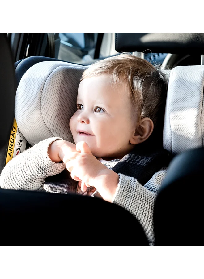 hauck Ipro Kids Set Car Seats, Plus Base, Isize, Rear - Facing From 40 - 105Cm Body Size, Forward - Facing From 76Cm Body Size, 0M To 4Y - Lunar