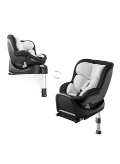 hauck Ipro Kids Set Car Seats, Plus Base, Isize, Rear - Facing From 40 - 105Cm Body Size, Forward - Facing From 76Cm Body Size, 0M To 4Y - Lunar  - Image 2