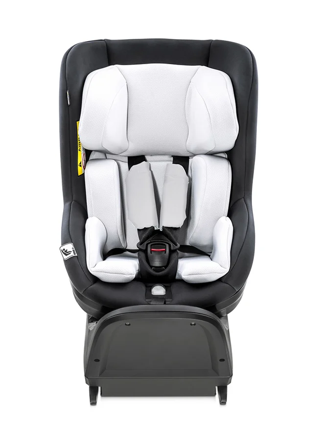 hauck Ipro Kids Set Car Seats, Plus Base, Isize, Rear - Facing From 40 - 105Cm Body Size, Forward - Facing From 76Cm Body Size, 0M To 4Y - Lunar