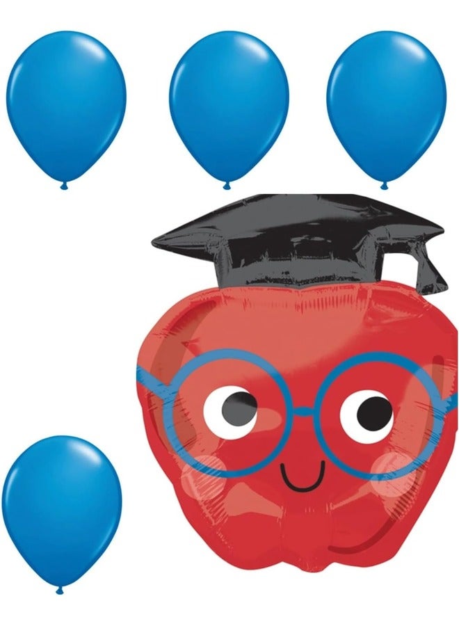 أناجرام بالون فيوتشر دريمس من القصدير على شكل تفاحة - Image 2