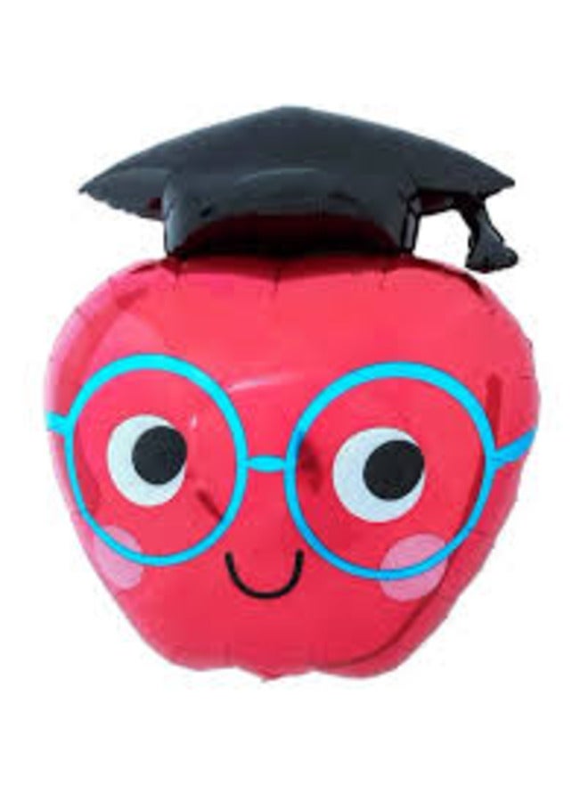 أناجرام بالون فيوتشر دريمس من القصدير على شكل تفاحة - Image 3