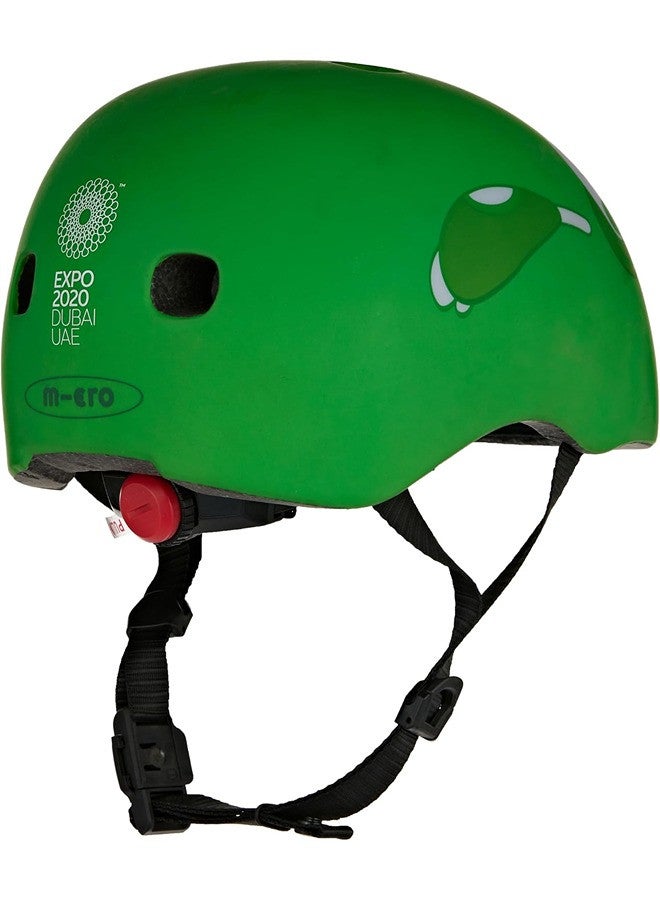 مايكرو خوذة ميكرو تيرا S (إكسبو 2020) خوذة أطفال | خوذات دراجات | خوذات سكوتر | خوذة رياضية للأطفال من عمر 3-7 سنوات مع أحزمة قابلة للتعديل - Image 2