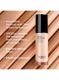 KIKO MILANO Insta Moisture Foundation 3 Gold  - Image 3