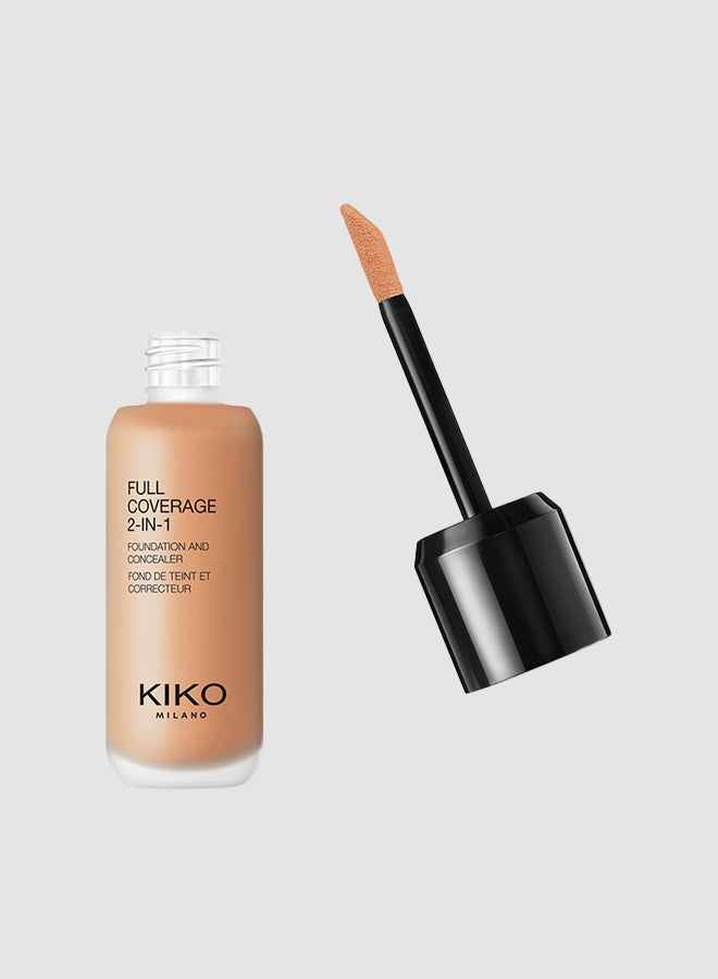 KIKO MILANO - Full Coverage 2 In 1 Foundation & Concealer Neutral 60 - Image 1