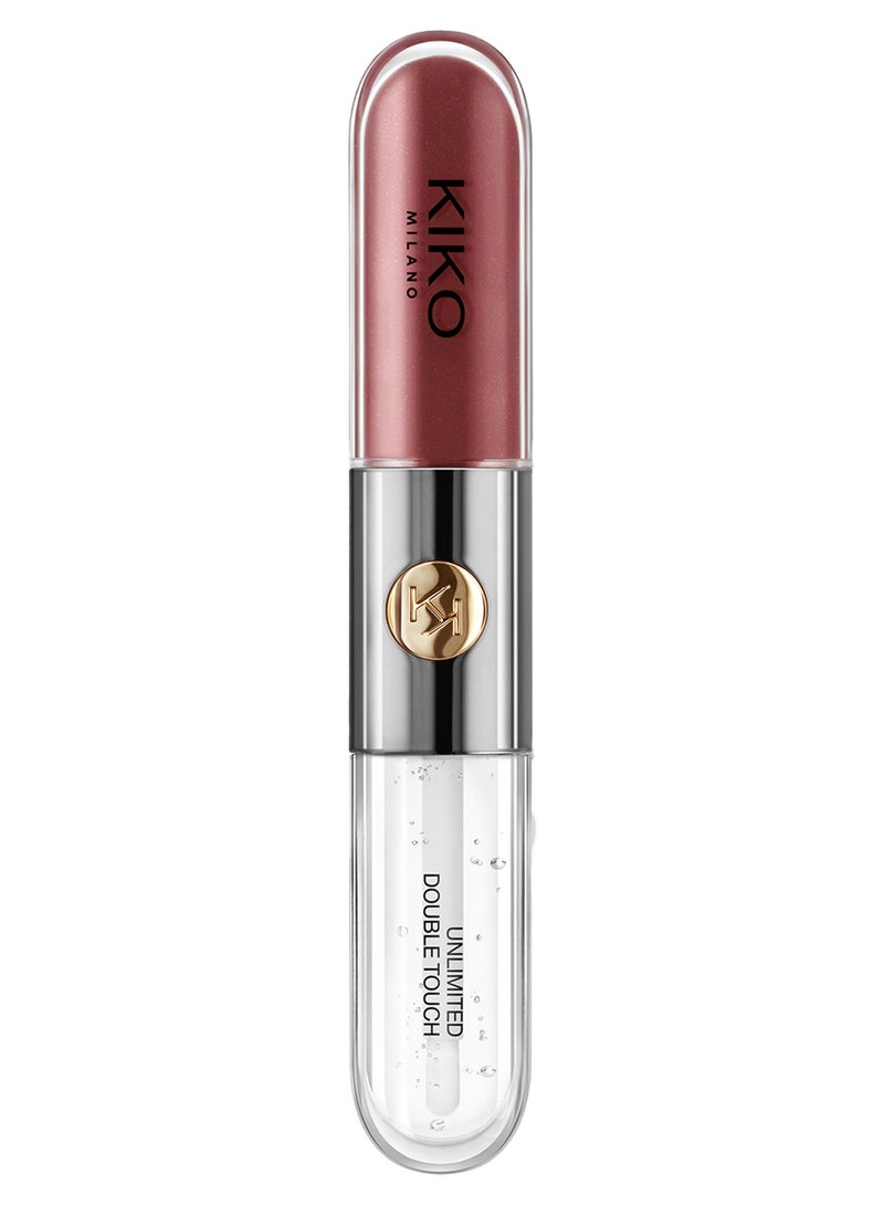 KIKO MILANO Unlimited Double Touch Matte Lipstick 104 Sangria - Image 1