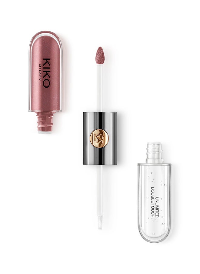 كيكو ميلانو أحمر شفاه غير لامع مزدوج اللمس غير محدود كستنائي وردي داكن - Image 2