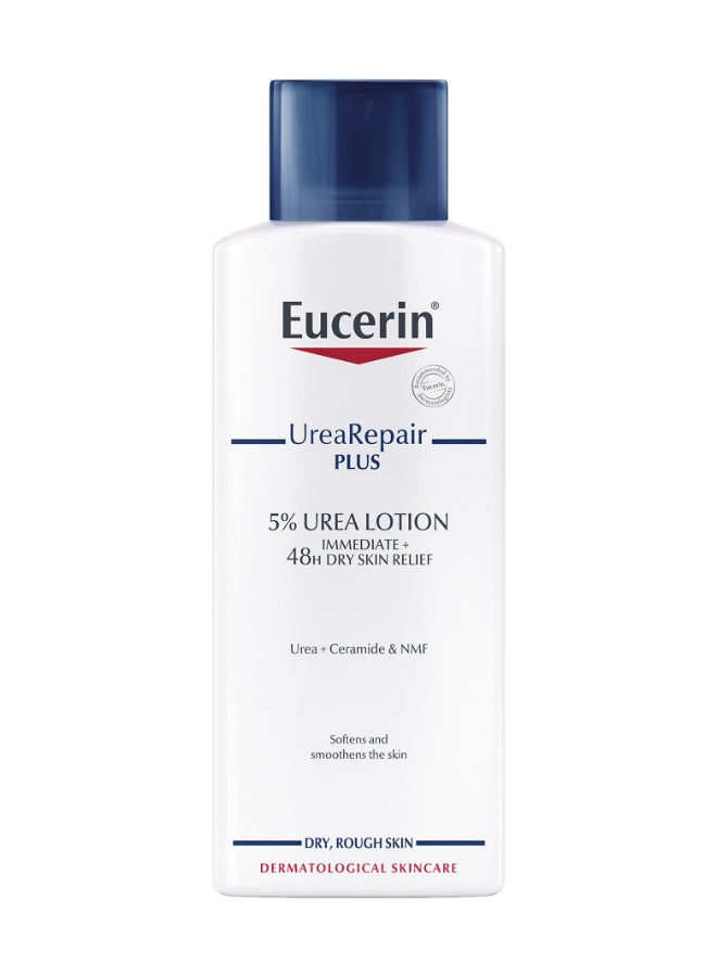 Eucerin Urearepair Plus 5% Urea Body Lotion With Ceramide, Immediate 48-Hour Relief For Dry Skin For Mature And Diabetic Skin Clear 250ml  - Image 2