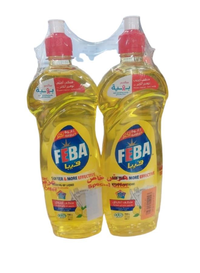 سائل غسيل الأطباق متعدد الروائح - قطعتين 680 مل