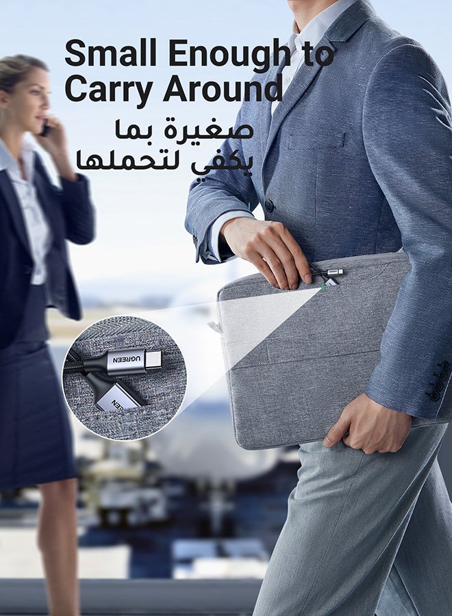محول من منفذ USB C 3.1 ذكر إلى منفذ USB 3.0 أنثى بسرعة 5 ميجابت في الثانية ومتوافق مع أجهزة ماك بوك برو إصدار 2018/ 2017 وآي باد برو إصدار 2020/ 2018 وجالاكسي نوت 20 ألترا وأجهزة اللابتوب والشواحن أسود - pnsku/N46563932A/45/_/1713689532/066ebf3c-cd9c-442a-8b52-82541361b525