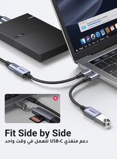 Ugreen USB C to USB 3.0 Adapter C Female to USB Male USB C 3.1 Converter 5Gbps Compatible with MacBook Pro 2018/2017 iPad Pro 2020/2018 Galaxy Note20 Ultra Laptops Chargers black  - Image 5