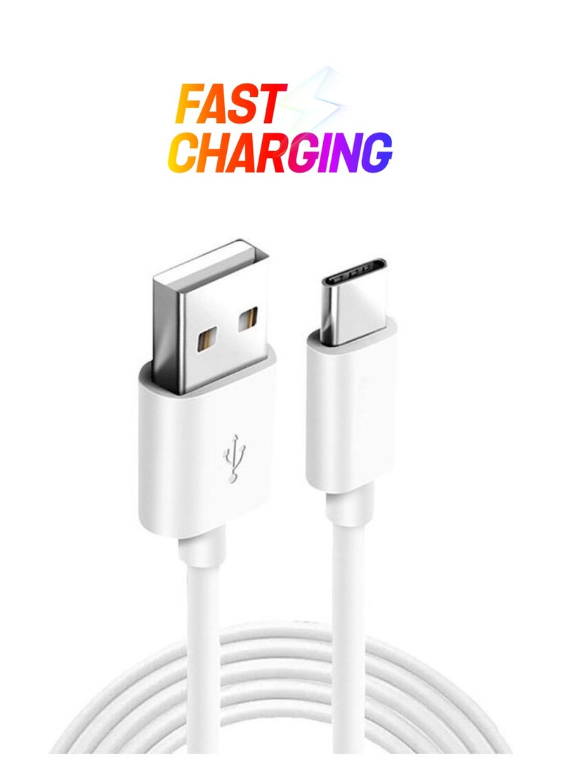 Super Fast Charging Cable USB-A TO Micro 2.1A White