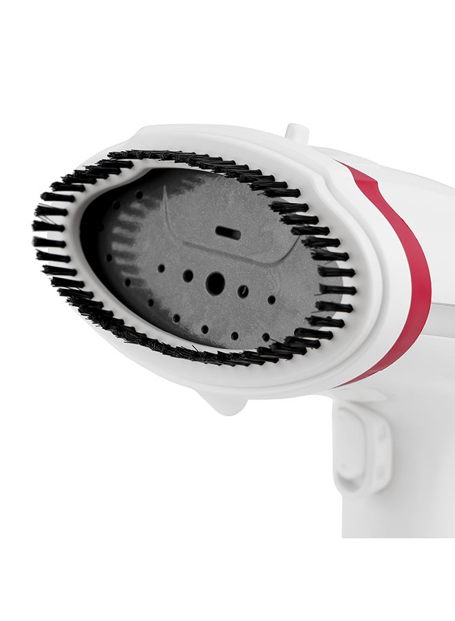 GEEPAS - Handheld Garment Steamer , Fast Heating with Auto Shut-Off| Suitable for All Kinds of Fabric and Safe for Delicate Fabrics| Equipped with Ceramic Head and Detachable Water Tank| 2 Years Warranty 0.2 L 1630 W GGS25021 White, Grey, Red - Image 1