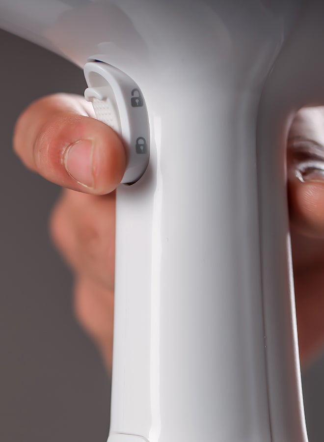 GEEPAS - Handheld Garment Steamer , Fast Heating with Auto Shut-Off| Suitable for All Kinds of Fabric and Safe for Delicate Fabrics| Equipped with Ceramic Head and Detachable Water Tank| 2 Years Warranty 0.2 L 1630 W GGS25021 White, Grey, Red - Image 1