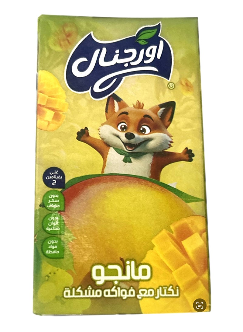 أوريجنال عبوة عصير تترا بنكهة المانجو 125ملليلتر