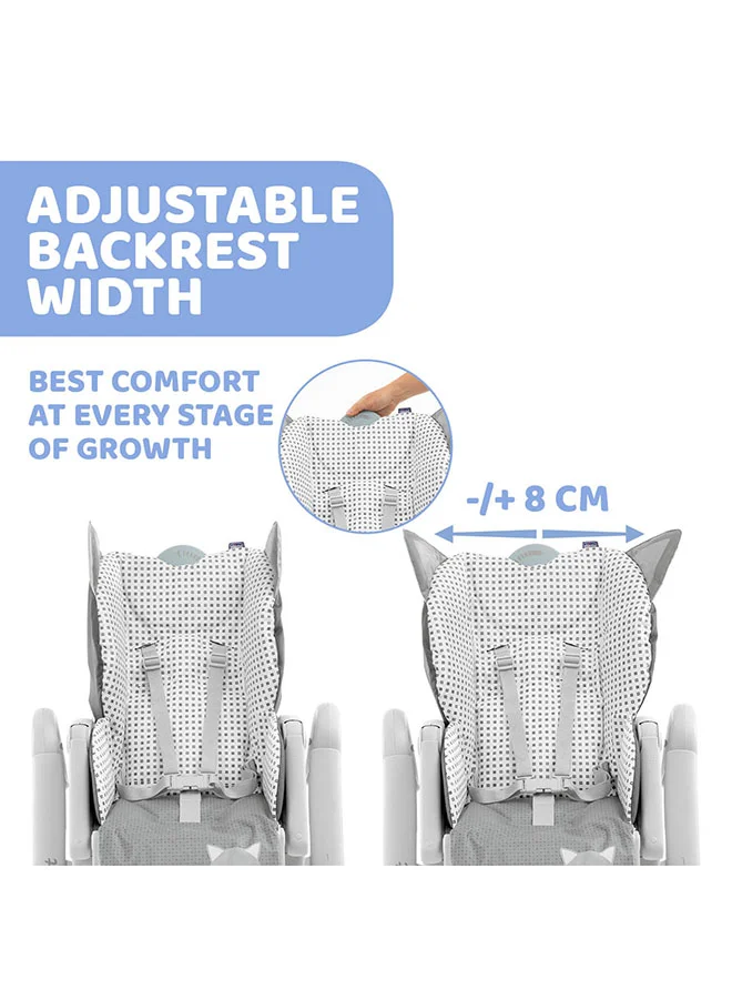 Chicco Polly 2 Start Highchair 0M-3Y, Foxy