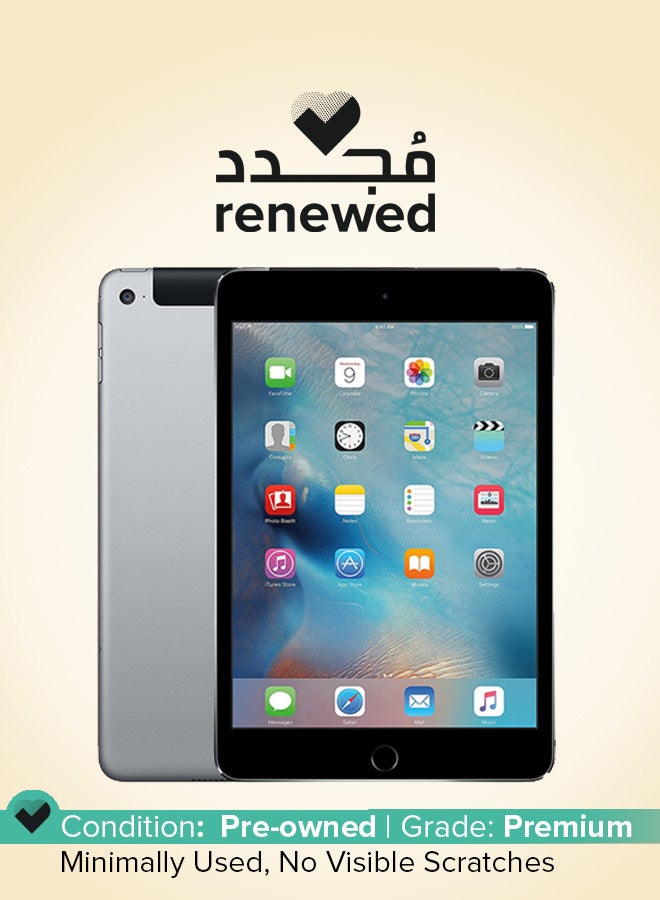 Apple Renewed - iPad Mini 2018 6 7.9-Inch 16GB LTE Space Grey - International Version - Image 1