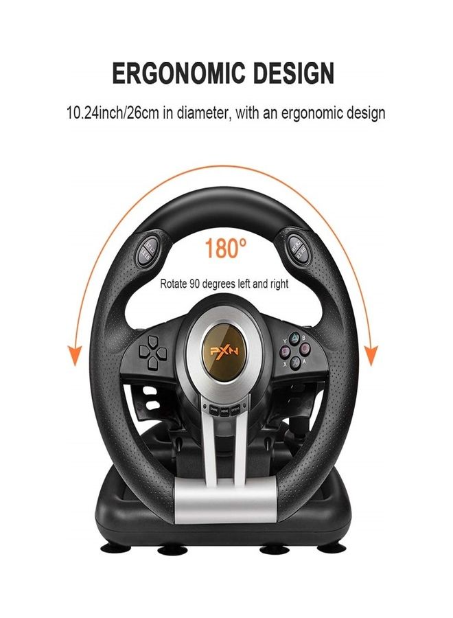 PXN 5-In-1 Racing Wheel For Xbox One/Xbox Series X/S/PC/PS3/PS4/Nintendo Switch - Image 2