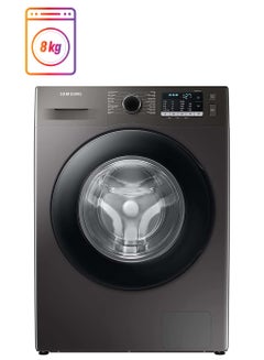 8 Kg Front Load Washing Machine With Hygiene Steam, Eco Bubble, Drum Clean With Digital Inverter Technology, 1400 RPM 8 kg 55 kW WW80TA046AX Inox - pnsku/N46625315A/45/_/1740992010/7e3a6b07-ada2-4285-8092-293f929e8e25