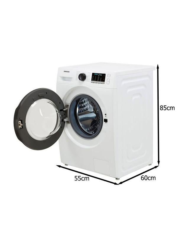 Samsung 9 Kg Front Load Washing Machine with Digital Inverter Technology, Hygiene Steam, Ecobubble 130 kW WW90TA046AE White/Black - Image 4