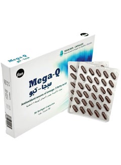 fas Mega-Q Dietary Supplement - 30 Softgel  - Image 2