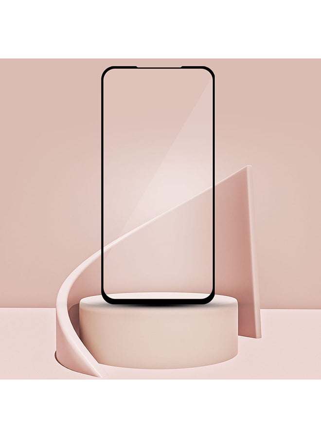 مارجون لاصقة حماية للشاشة ألتميت 3D من الزجاج المقوى لهاتف جوجل بيكسل 4A 4G (5.81 بوصة) شفاف/ أسود - Image 4