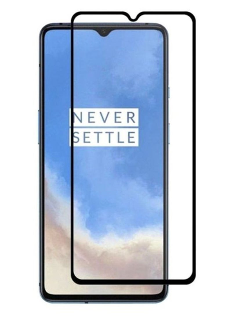 MARGOUN Ultimate Tempered Glass Screen Protector For OnePlus 7T Black/Clear - Image 2
