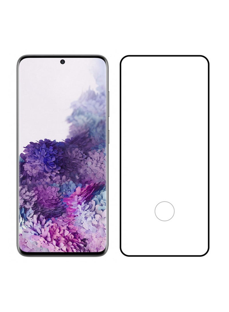 MARGOUN Ultimate Tempered Glass Screen Protector For Samsung Galaxy S20+ Black/Clear - Image 3