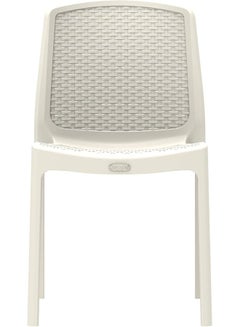 Cosmoplast Plastic Cedarattan Chair Warm Grey  - Image 5