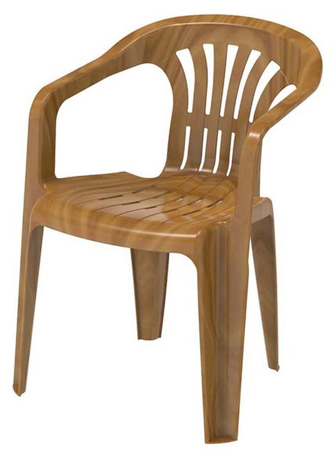 Cosmoplast Duchess Outdoor Garden Armchair (Sandalwood) Sandalwood - Image 1