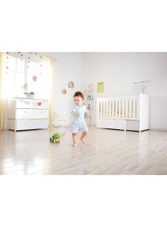 Hape Frog Pull-Along | Wooden Frog Fly Eating Pull Toddler Toy, Wooden Toys For Walking Toddlers, Interactive Wooden Animal Toy, Hape Toys, Multicolour 1+ Years 11.9 x 8.5 x 9.7cm  - Image 5